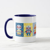 Sechs Spaß-Roboter-Tasse Tasse (Links)