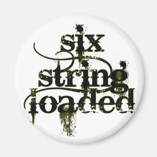 Sechs String Loaded Magnet (Vorne)