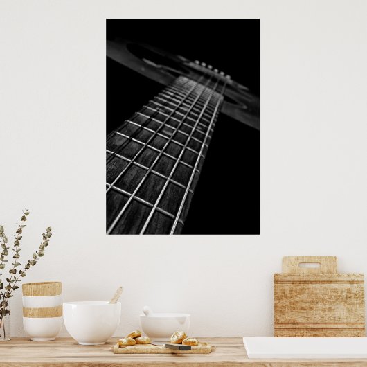 Sechs String Poster (Küche)