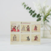 Sechs Szenen zur Oper "Tannhauser" Postkarte (Stehend Vorderseite)