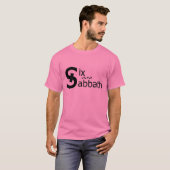 sechs und Sabbat T-Shirt (Vorne ganz)