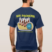 SECHS VERPACKER STEPHANIE 2006 T-Shirt (Rückseite)