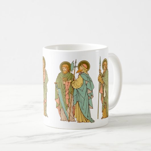 Sechs weitere Apostel (RLS 20a) Tasse (VorderseiteRechts)