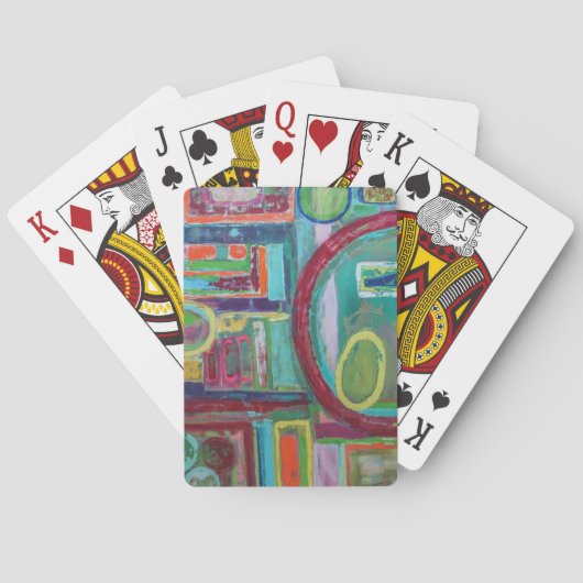 Sechs Wochen Spielkarten (Rückseite)