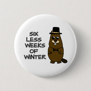 Sechs Wochen weniger Winter Button
