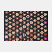 Sechseckgequilt Fußmatte (Vorderseite)