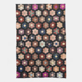 Sechseckgequilt Geschirrtuch (Vertikal)