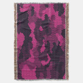 Sechseckige Camouflage, militärischer Hintergrund Decke (Vorderseite Vertikal)