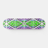 Sechseckige Muster: Skateboard (Horizontal)