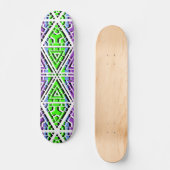 Sechseckige Muster: Skateboard (Vorderseite)