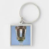 Sechseckige Schale Schlüsselanhänger (Vorne)