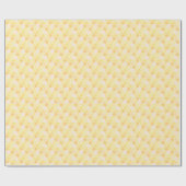 sechseckiges Muster der Bienenwabe für Imker Geschenkpapier (Flach)