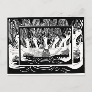 Sechsergänse, Sechsergänse Postkarte