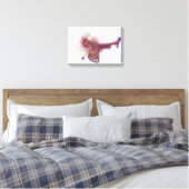 Sechsflügelige Seraph - Digitales Fraktal Leinwanddruck (Insitu (Schlafzimmer))