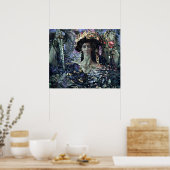 Sechsflügeliger Seraph (Azrael) von Mikhail Vrubel Poster (Küche)