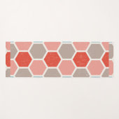 Sechskantmuster Yogamatte (Vorderseite (Horizontal))