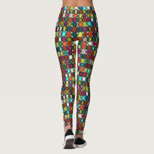 Sechskantstrahl Leggings (Rückseite)