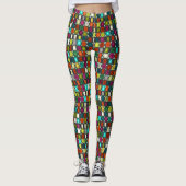 Sechskantstrahl Leggings (Vorderseite)