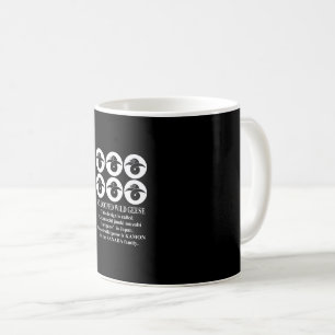 Sechsmal verbundene Wildgans Kaffeetasse