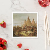 Sechsmondkriegsrat Serviette (Beispiel)