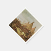 Sechsmondkriegsrat Serviette (Ecke)