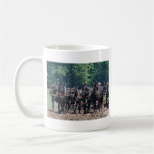 Sechspferd-Team Kaffeetasse (Links)