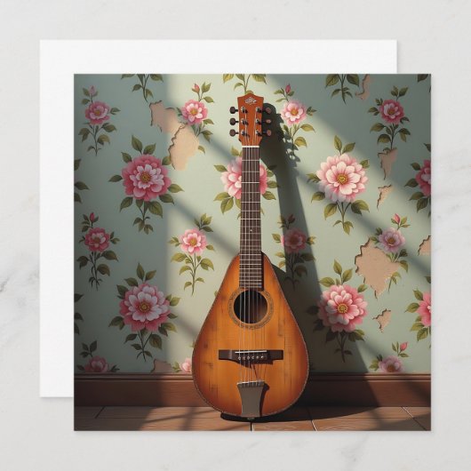 Sechsreihiger Dulcimer Vintag (Vorne/Hinten)