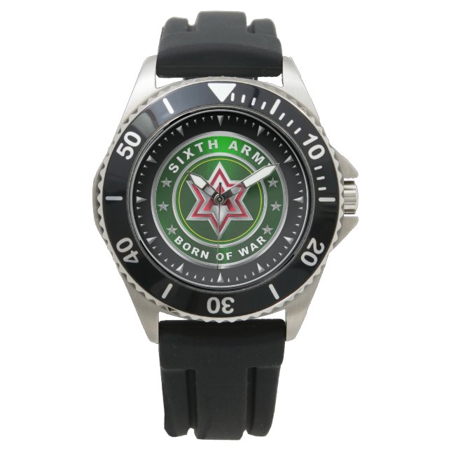SECHSTE ARmee Armbanduhr (Vorderseite)