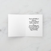 Sechste Geburtstagskarte Karte (Innenseite)