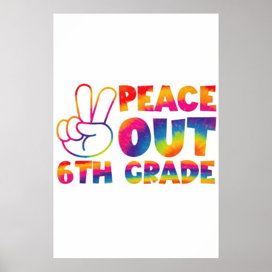 sechste Klasse Poster (Vorne)