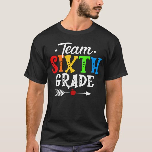 sechste Klasse T-Shirt (Vorderseite)