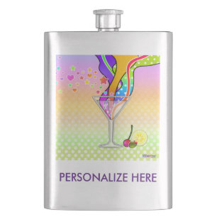 SECHSTEN POP ART STYLE MARTINI FLACHMANN