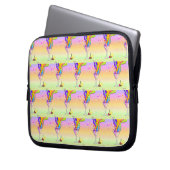 SECHSTEN POP ART STYLE MARTINI LAPTOPSCHUTZHÜLLE (Vorderseite Links)