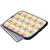 SECHSTEN POP ART STYLE MARTINI LAPTOPSCHUTZHÜLLE (Vorne Knopf)