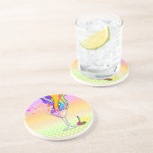 SECHSTEN POP ART STYLE MARTINI UNTERSETZER (Seite)
