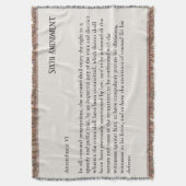 Sechster Verfassungszusatz Decke (Vorderseite Vertikal)