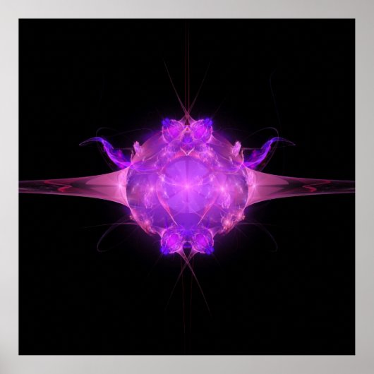 Sechstes Chakra - Ajna - Das dritte Auge Poster (Vorne)