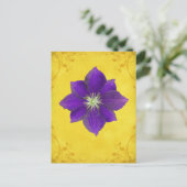 Sechstes Chakra-Geschenk - Drittes Auge Postkarte (Stehend Vorderseite)