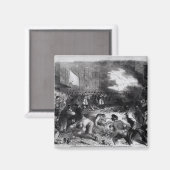 Sechstes Regiment der Massachusetts Volunteers Magnet (Vorderseite/Rückseite)