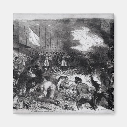 Sechstes Regiment der Massachusetts Volunteers Magnet (Vorne)