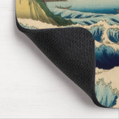 Sechsunddreißig Ansichten vom Fujisan durch Mousepad (Ecke)