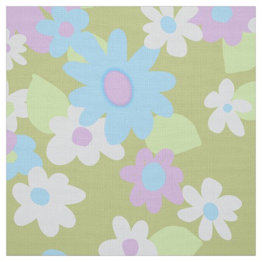 Sechszig Vintage Blume Stoff (Muster)