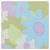 Sechszig Vintage Blume Stoff (Nahaufnahme)