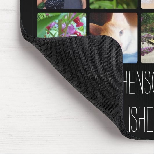Sechzehn gerundete Ecken-Foto Collage oder Mousepad (Ecke)