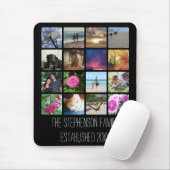 Sechzehn gerundete Ecken-Foto Collage oder Mousepad (Mit Mouse)