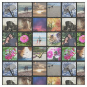 Sechzehn gerundete Ecken-Foto Collage oder Stoff (Nahaufnahme)