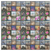 Sechzehn gerundete Ecken-Foto Collage oder Stoff (Muster)