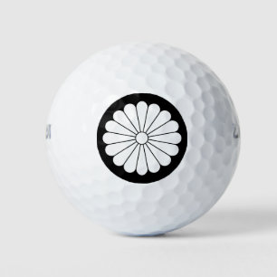 Sechzehnblättrige Chrysantheme Golfball