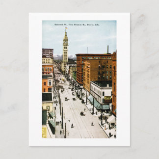Sechzehnte Straße von Glenarm Street, Denver, Colo Postkarte
