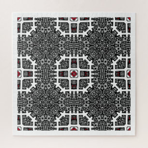 Sechzehntes Kaleidoskop-Artwork neunzehn Puzzle